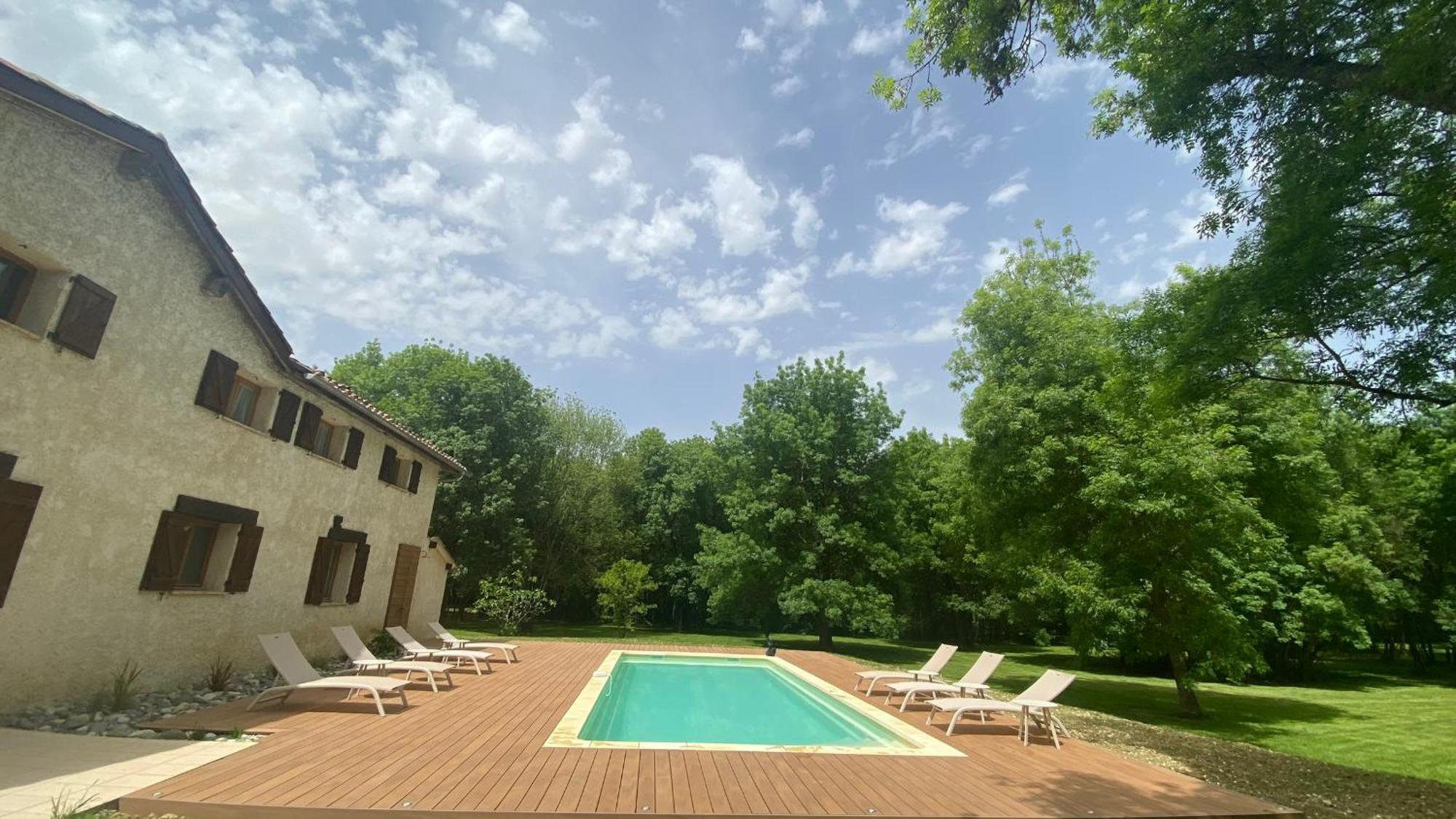 Gite Le Moulin Samsara Homps  Buitenkant foto